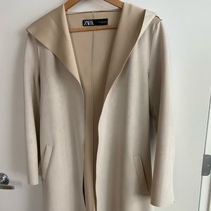 Zara suede coat
